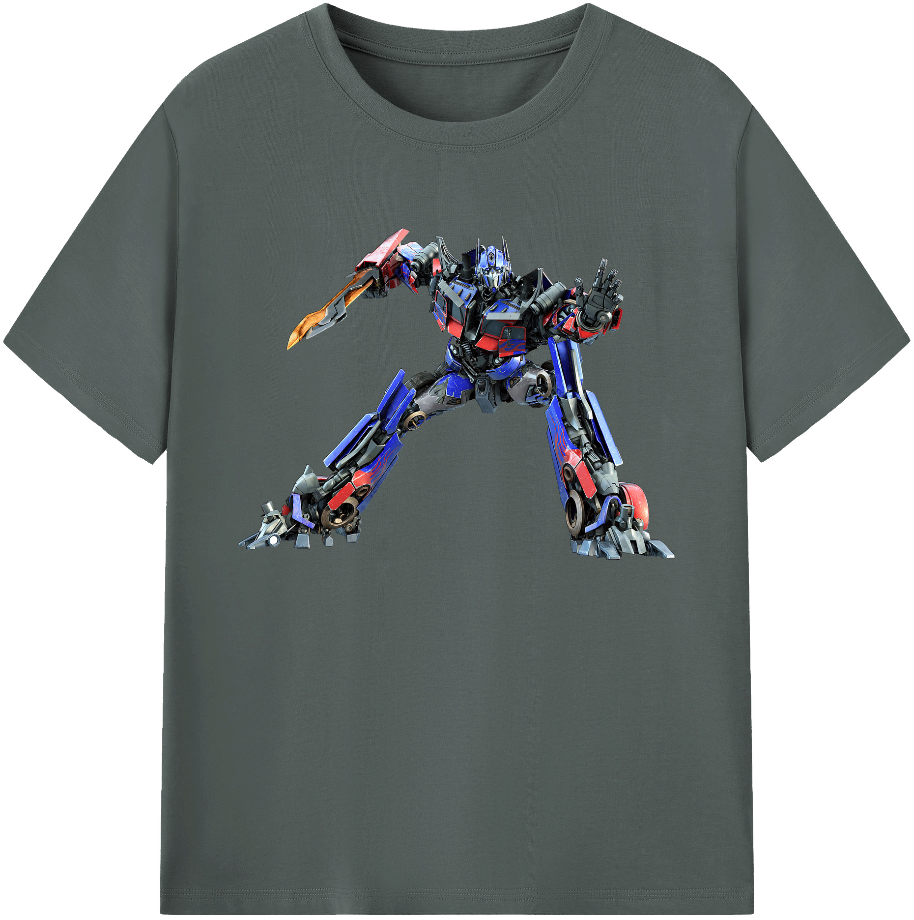 （画像用） Transformers トランスフォーマー 綿100％ メンズ半袖Tシャツ｜肌触りやわらか＆通気性